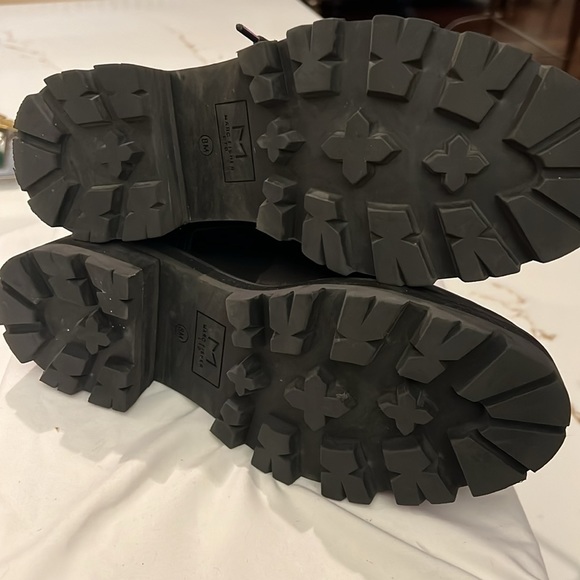 MARC FISHER LTD LACE UP COMBAT BOOTS SIZE 8 - Picture 8 of 9